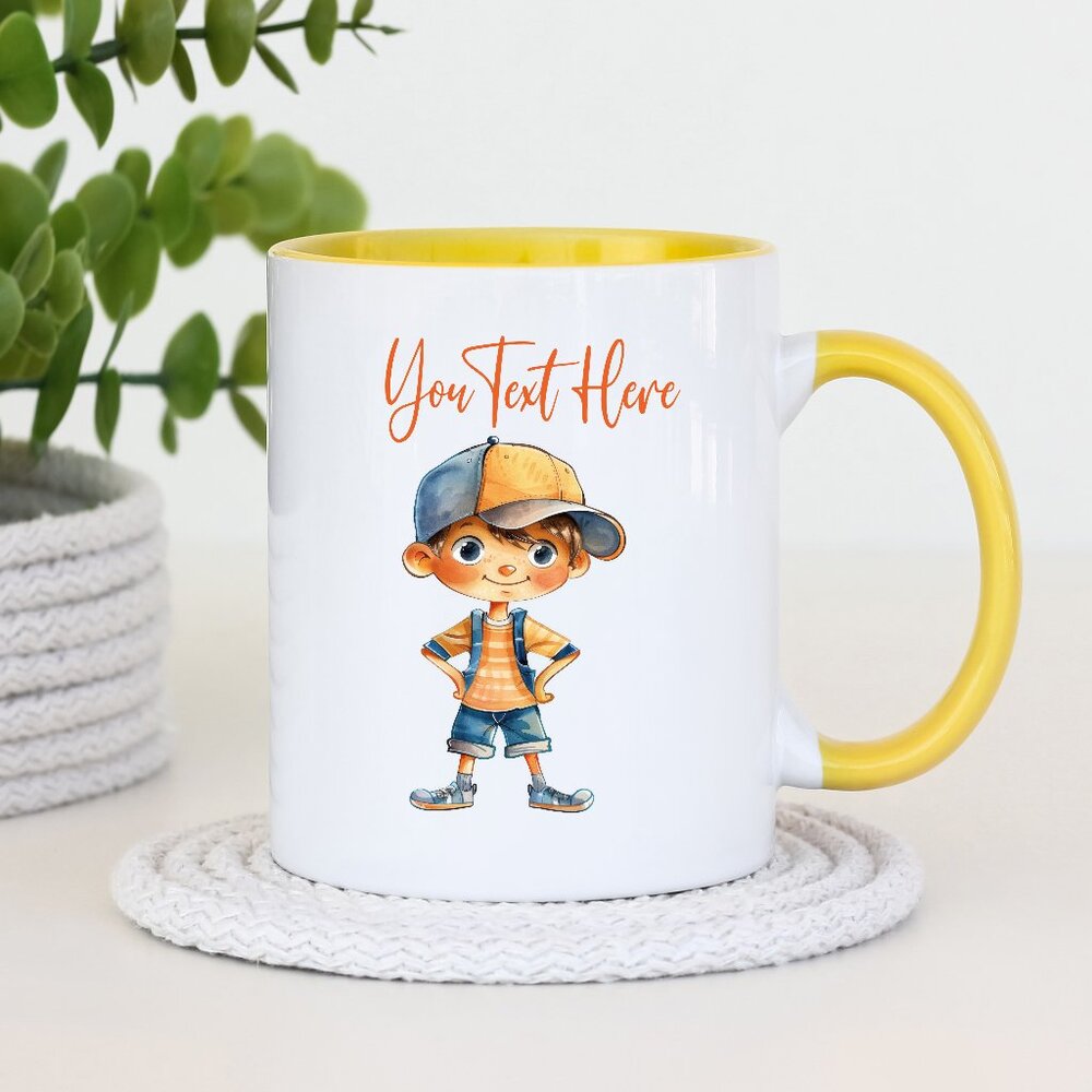 Custom Name Boys Cup, Kids Gifts, Boys Mug